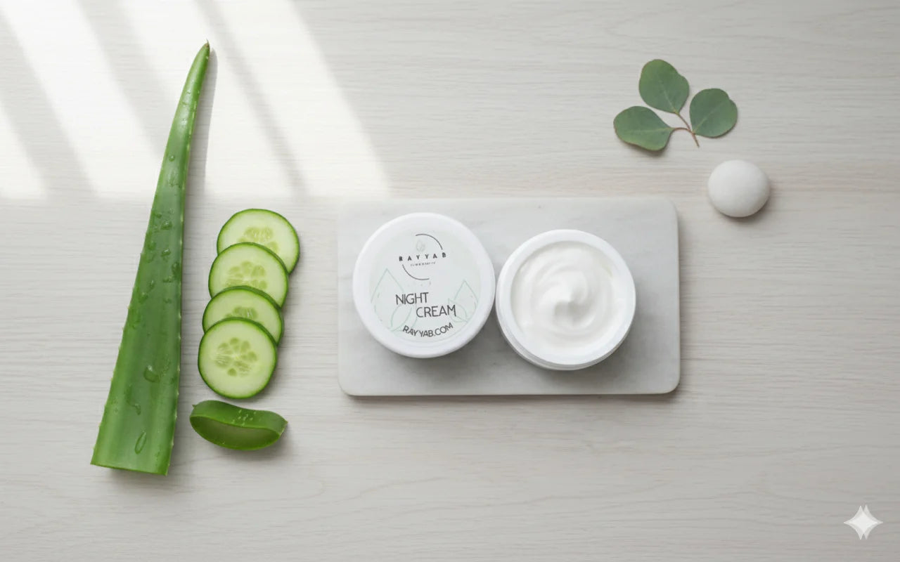 RAYYAB Radiance Night Cream ✨ – premium, elegant, and highlights glow