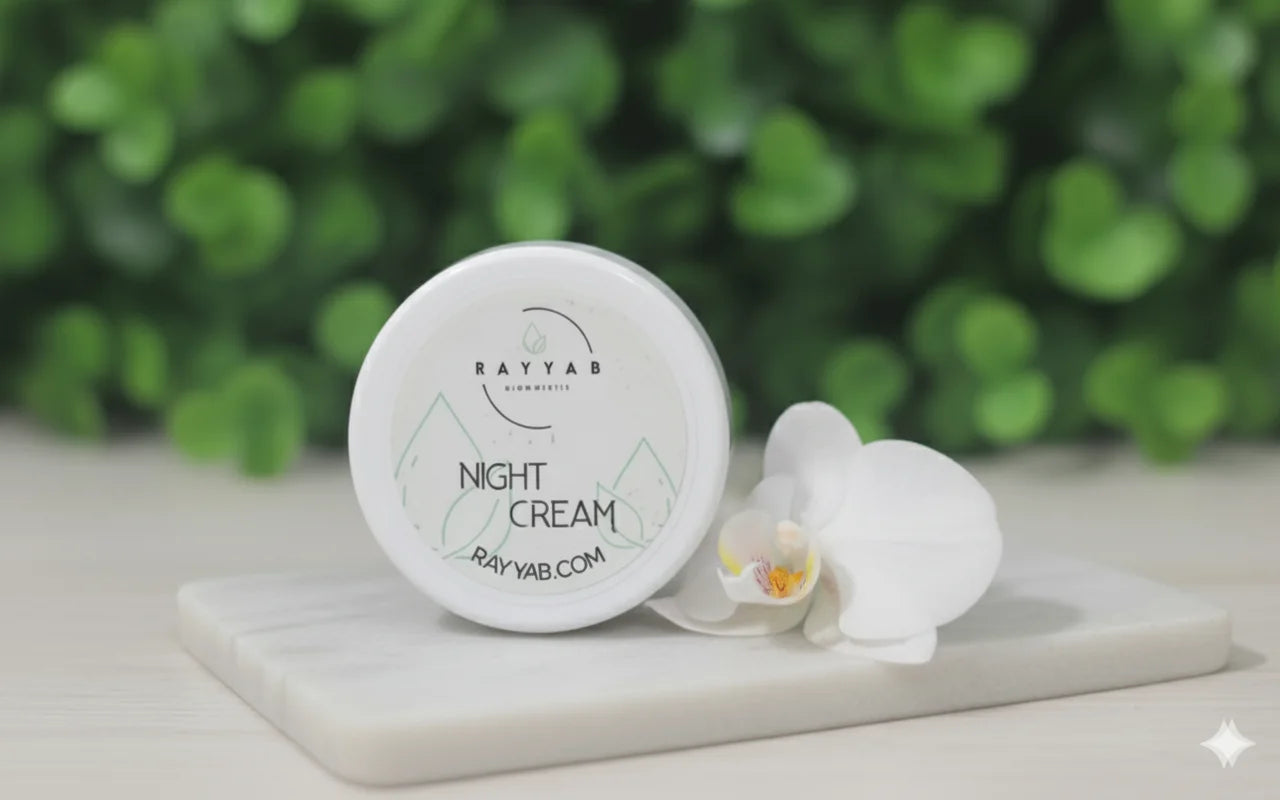 RAYYAB Radiance Night Cream ✨ – premium, elegant, and highlights glow